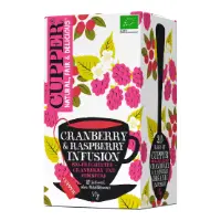 Cupper Čaj Infusion Bio brusinka malina